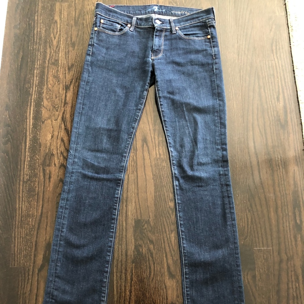 7 For All Mankind Straight Leg Jean